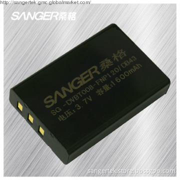 Replacement digital camera battery for RICOH DB43/FNP120